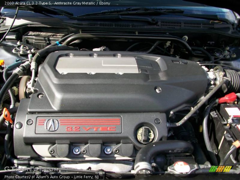 Anthracite Gray Metallic / Ebony 2003 Acura CL 3.2 Type S