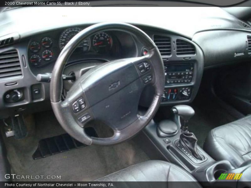 Black / Ebony 2000 Chevrolet Monte Carlo SS