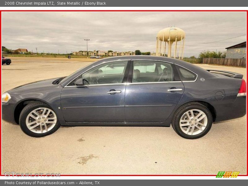 Slate Metallic / Ebony Black 2008 Chevrolet Impala LTZ