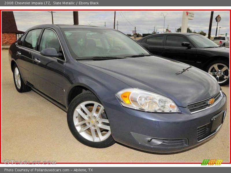 Slate Metallic / Ebony Black 2008 Chevrolet Impala LTZ