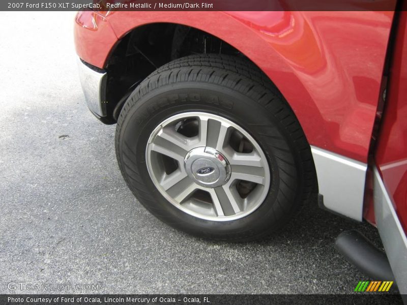 Redfire Metallic / Medium/Dark Flint 2007 Ford F150 XLT SuperCab