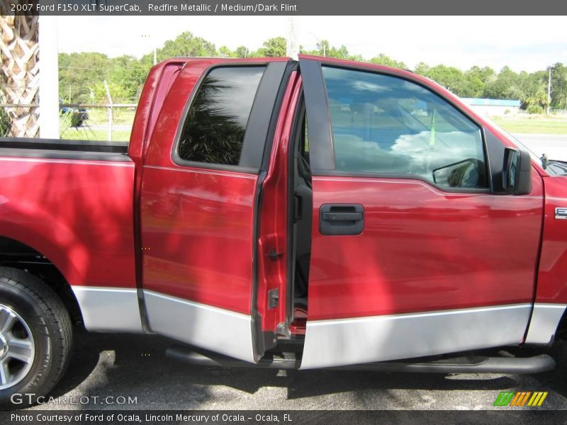 Redfire Metallic / Medium/Dark Flint 2007 Ford F150 XLT SuperCab