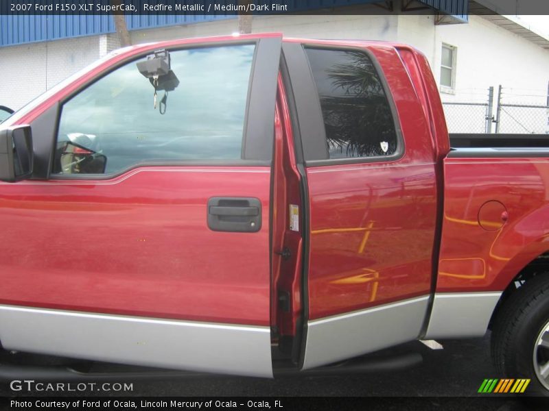 Redfire Metallic / Medium/Dark Flint 2007 Ford F150 XLT SuperCab