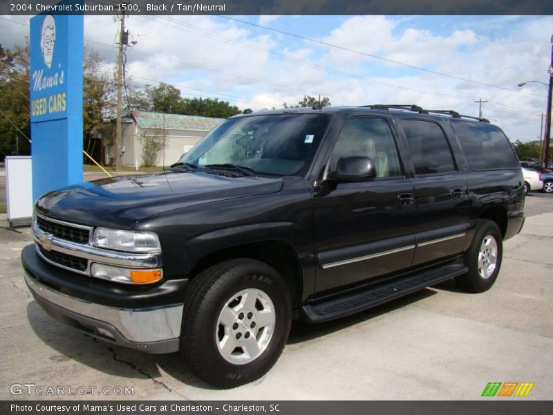 Black / Tan/Neutral 2004 Chevrolet Suburban 1500