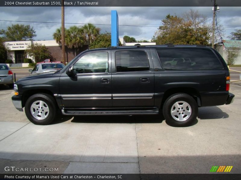 Black / Tan/Neutral 2004 Chevrolet Suburban 1500