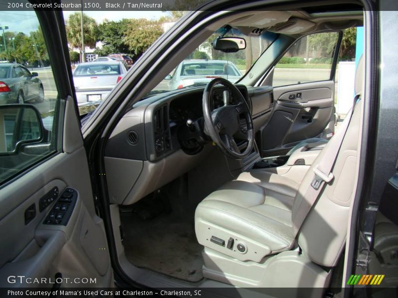 Black / Tan/Neutral 2004 Chevrolet Suburban 1500