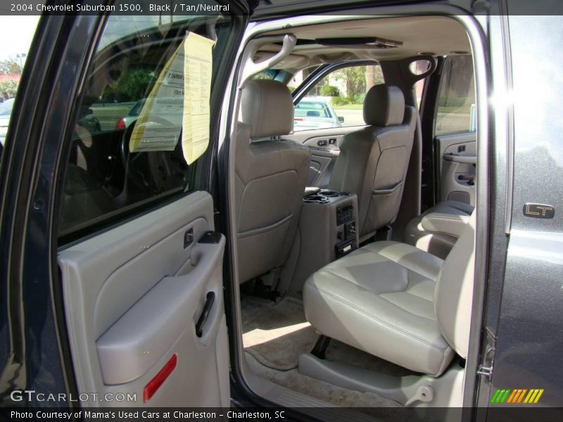 Black / Tan/Neutral 2004 Chevrolet Suburban 1500