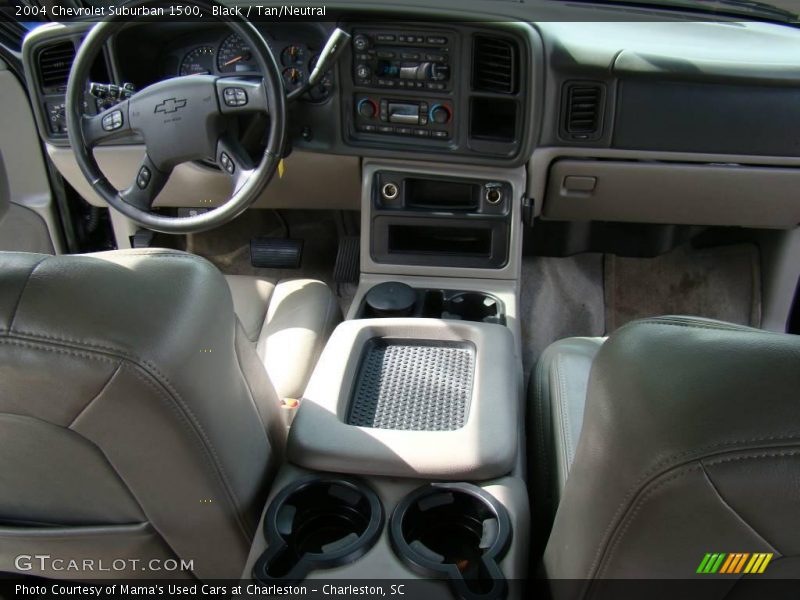 Black / Tan/Neutral 2004 Chevrolet Suburban 1500