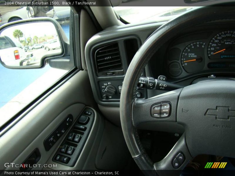Black / Tan/Neutral 2004 Chevrolet Suburban 1500