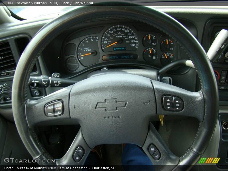 Black / Tan/Neutral 2004 Chevrolet Suburban 1500