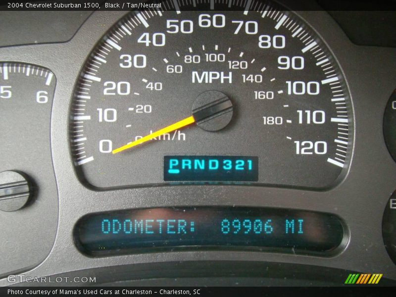 Black / Tan/Neutral 2004 Chevrolet Suburban 1500