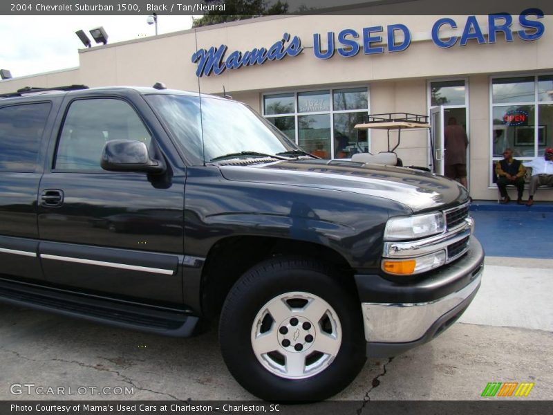 Black / Tan/Neutral 2004 Chevrolet Suburban 1500