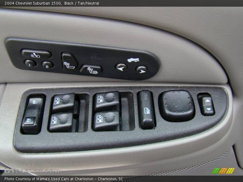 Black / Tan/Neutral 2004 Chevrolet Suburban 1500