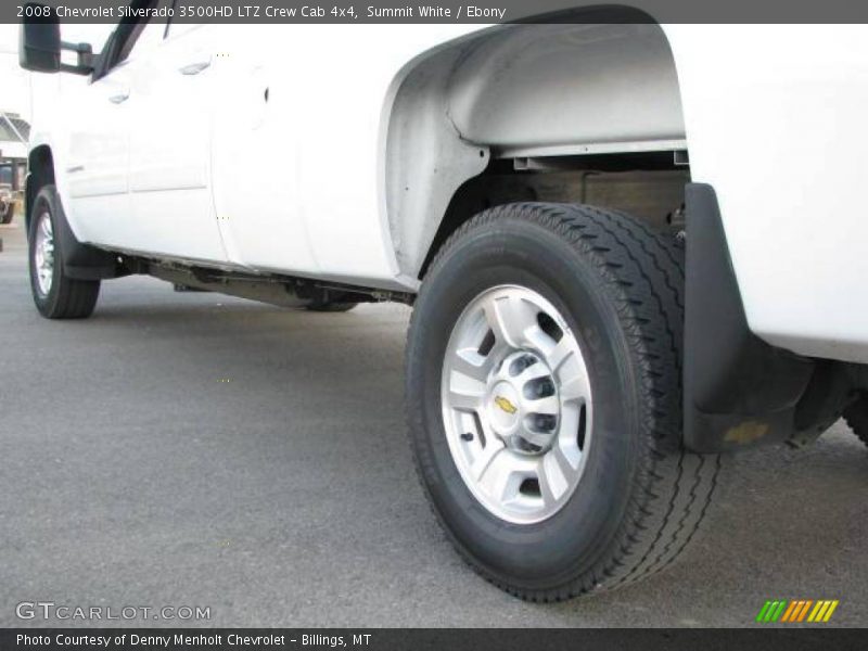 Summit White / Ebony 2008 Chevrolet Silverado 3500HD LTZ Crew Cab 4x4