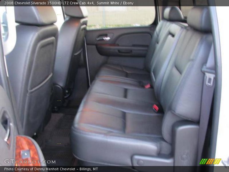 Summit White / Ebony 2008 Chevrolet Silverado 3500HD LTZ Crew Cab 4x4