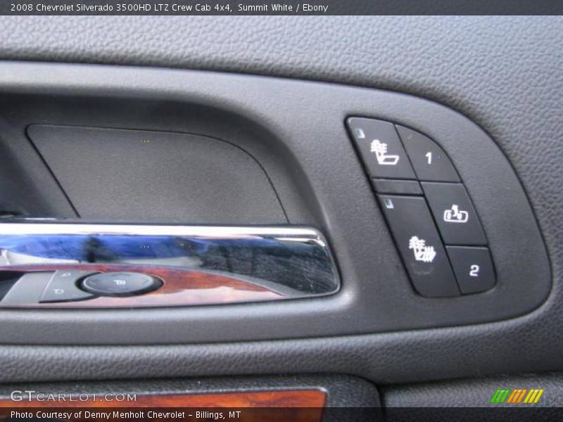 Summit White / Ebony 2008 Chevrolet Silverado 3500HD LTZ Crew Cab 4x4