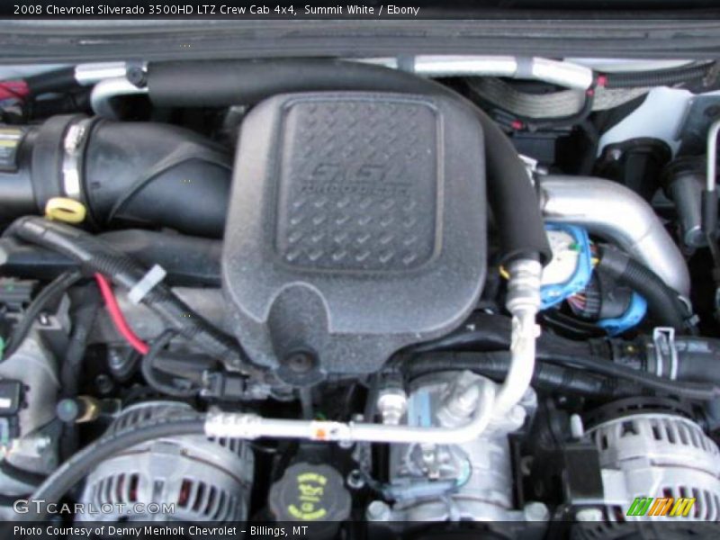 Summit White / Ebony 2008 Chevrolet Silverado 3500HD LTZ Crew Cab 4x4