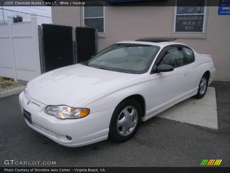 White / Neutral 2005 Chevrolet Monte Carlo LT