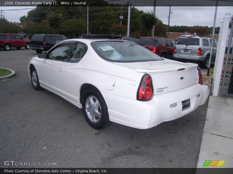 White / Neutral 2005 Chevrolet Monte Carlo LT
