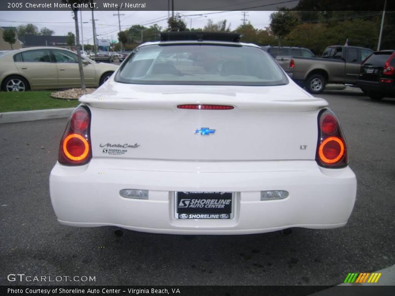 White / Neutral 2005 Chevrolet Monte Carlo LT