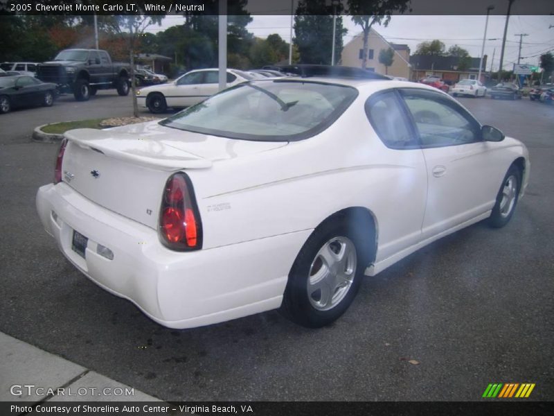 White / Neutral 2005 Chevrolet Monte Carlo LT