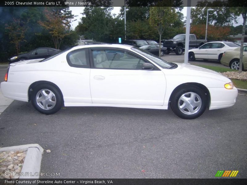 White / Neutral 2005 Chevrolet Monte Carlo LT