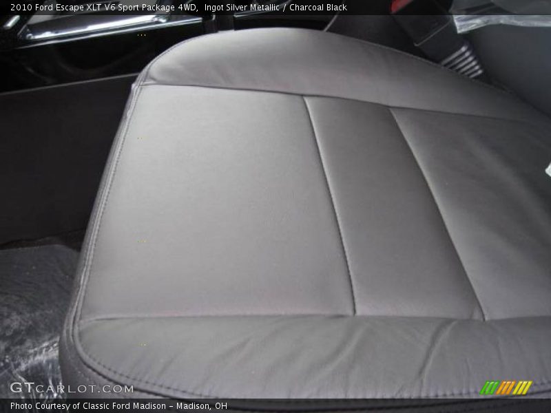 Ingot Silver Metallic / Charcoal Black 2010 Ford Escape XLT V6 Sport Package 4WD