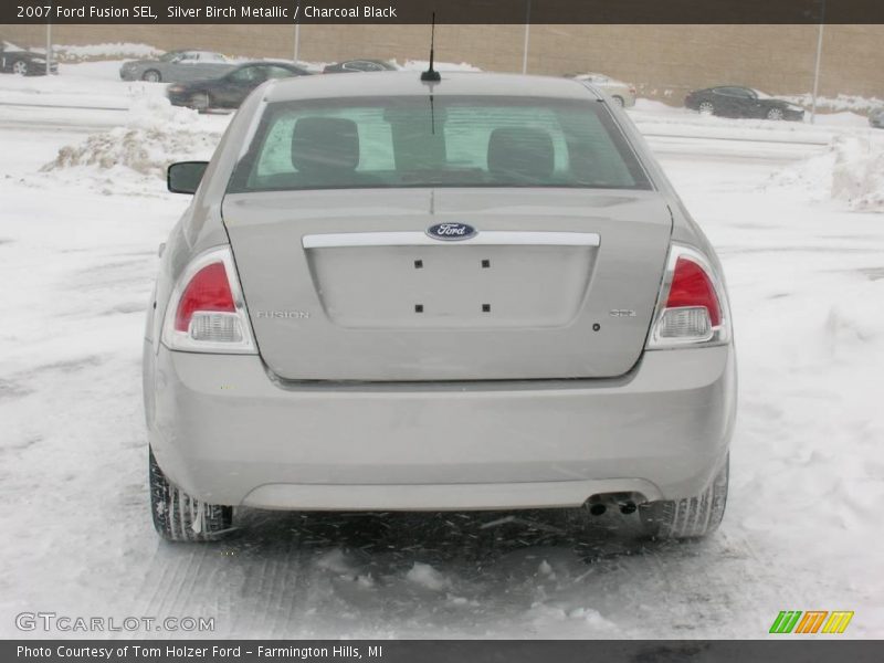 Silver Birch Metallic / Charcoal Black 2007 Ford Fusion SEL