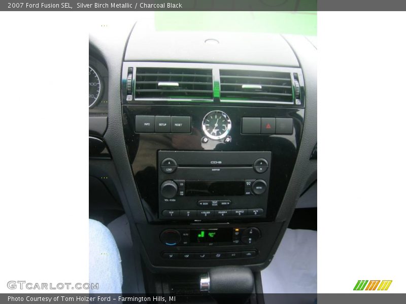 Silver Birch Metallic / Charcoal Black 2007 Ford Fusion SEL