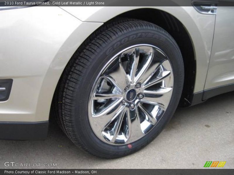 Gold Leaf Metallic / Light Stone 2010 Ford Taurus Limited