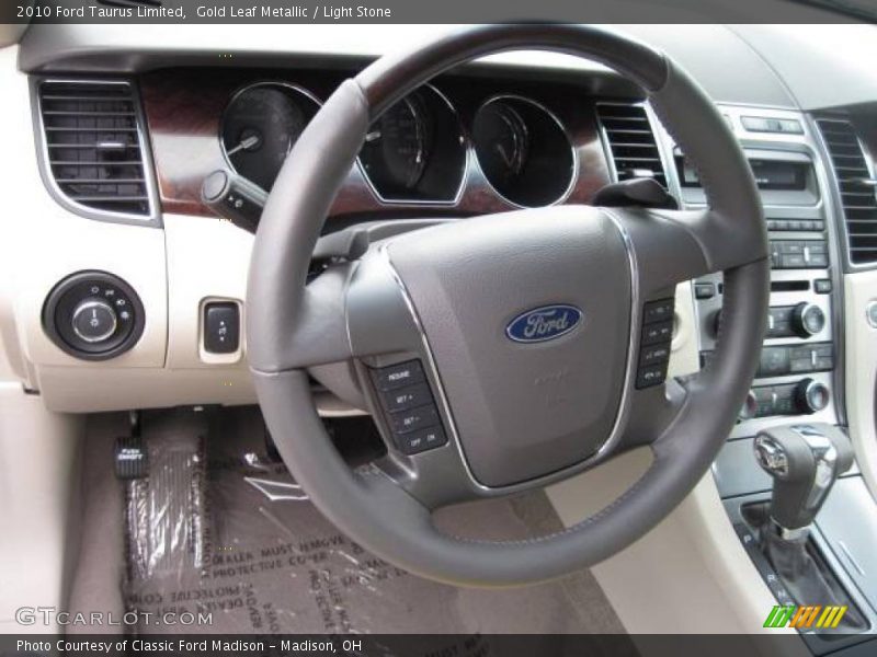 Gold Leaf Metallic / Light Stone 2010 Ford Taurus Limited