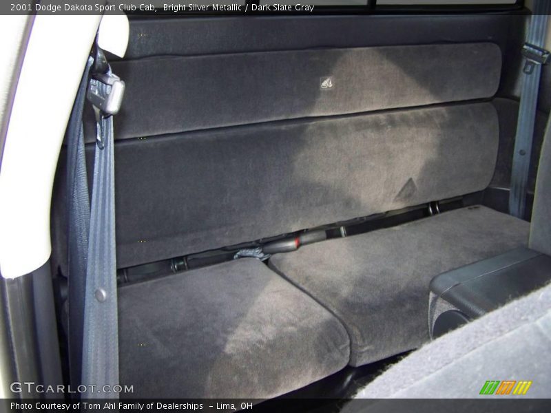 Bright Silver Metallic / Dark Slate Gray 2001 Dodge Dakota Sport Club Cab