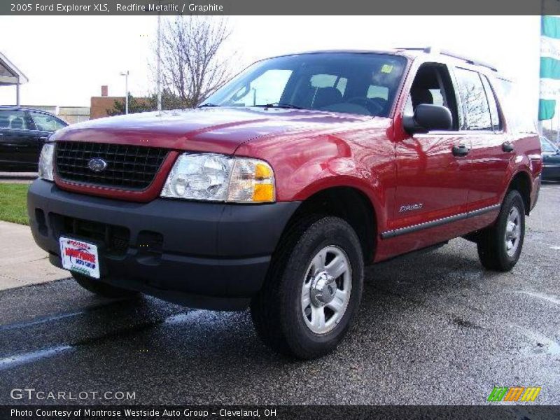 Redfire Metallic / Graphite 2005 Ford Explorer XLS