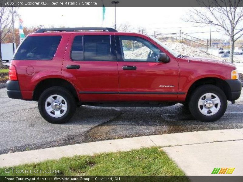 Redfire Metallic / Graphite 2005 Ford Explorer XLS