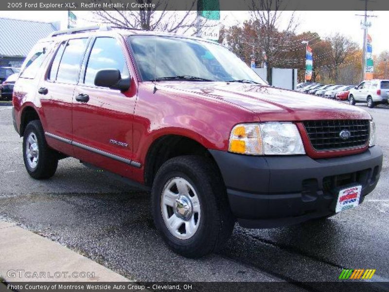 Redfire Metallic / Graphite 2005 Ford Explorer XLS