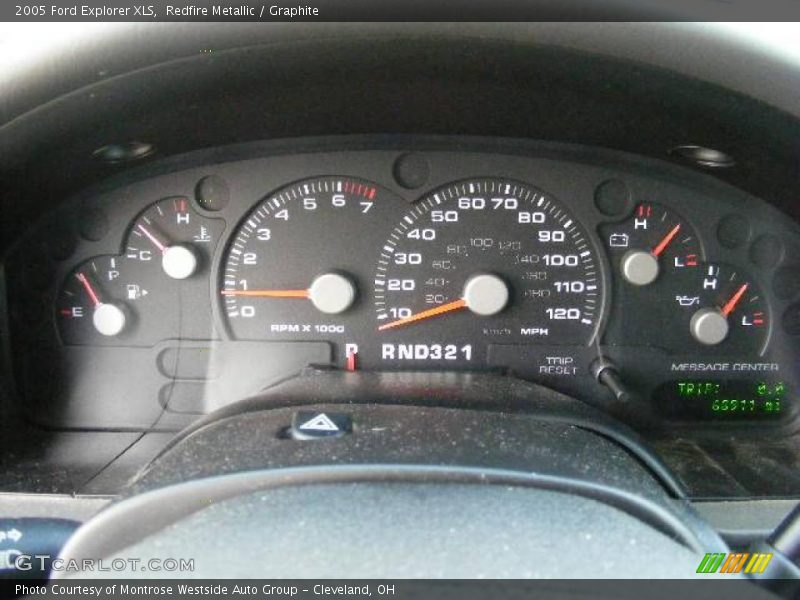 Redfire Metallic / Graphite 2005 Ford Explorer XLS