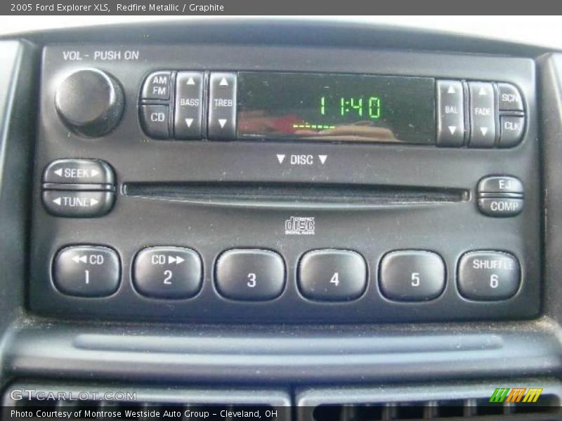 Redfire Metallic / Graphite 2005 Ford Explorer XLS