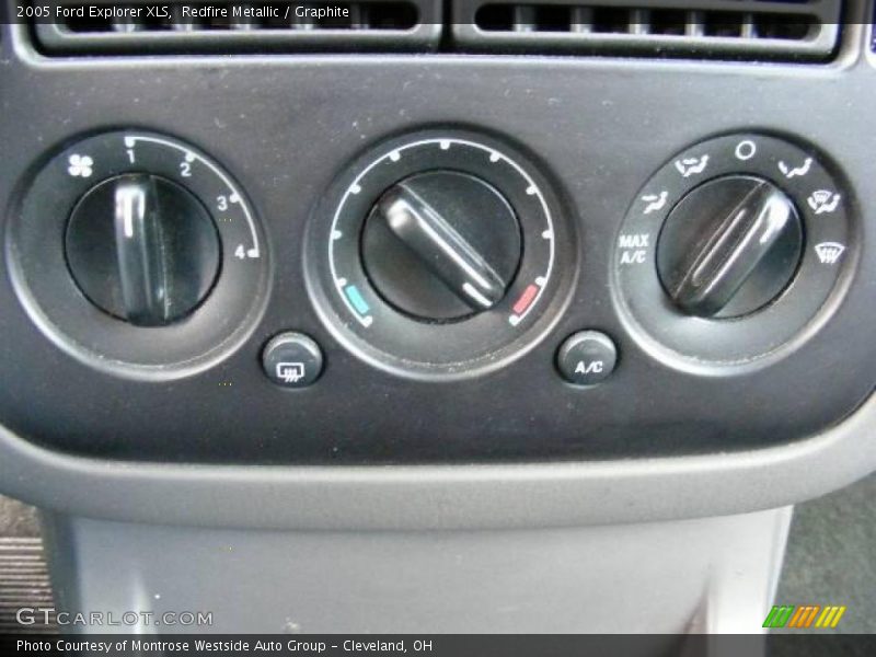 Redfire Metallic / Graphite 2005 Ford Explorer XLS