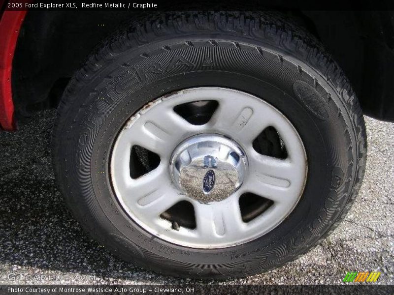 Redfire Metallic / Graphite 2005 Ford Explorer XLS
