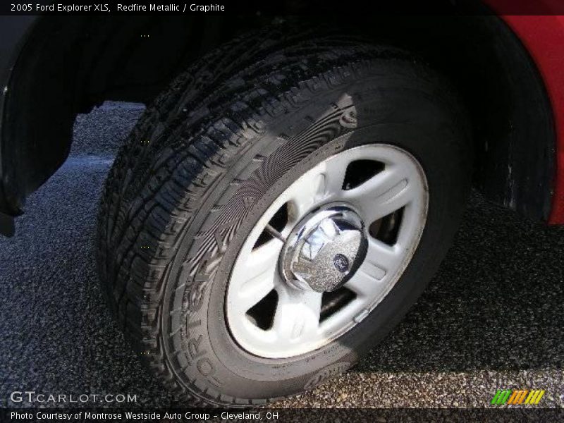 Redfire Metallic / Graphite 2005 Ford Explorer XLS