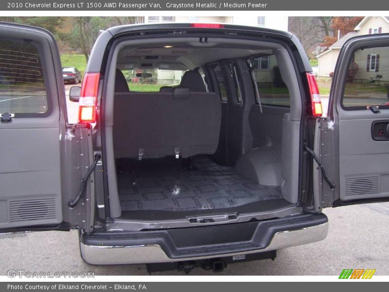 Graystone Metallic / Medium Pewter 2010 Chevrolet Express LT 1500 AWD Passenger Van