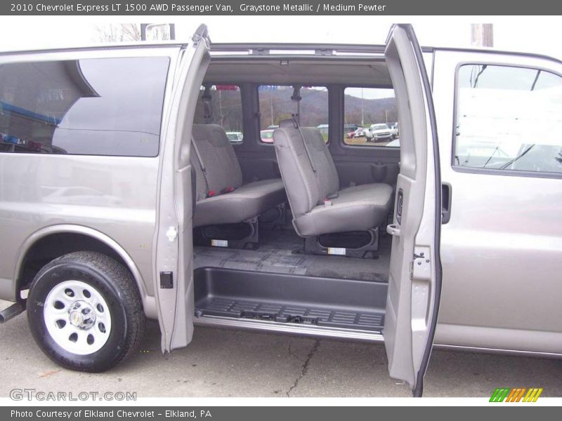 Graystone Metallic / Medium Pewter 2010 Chevrolet Express LT 1500 AWD Passenger Van