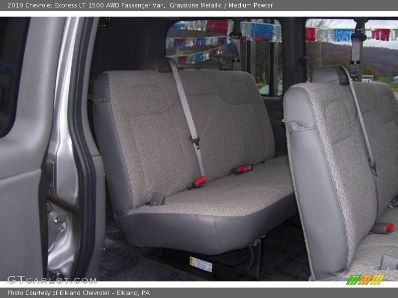 Graystone Metallic / Medium Pewter 2010 Chevrolet Express LT 1500 AWD Passenger Van