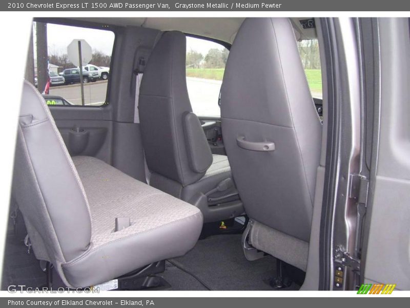 Graystone Metallic / Medium Pewter 2010 Chevrolet Express LT 1500 AWD Passenger Van