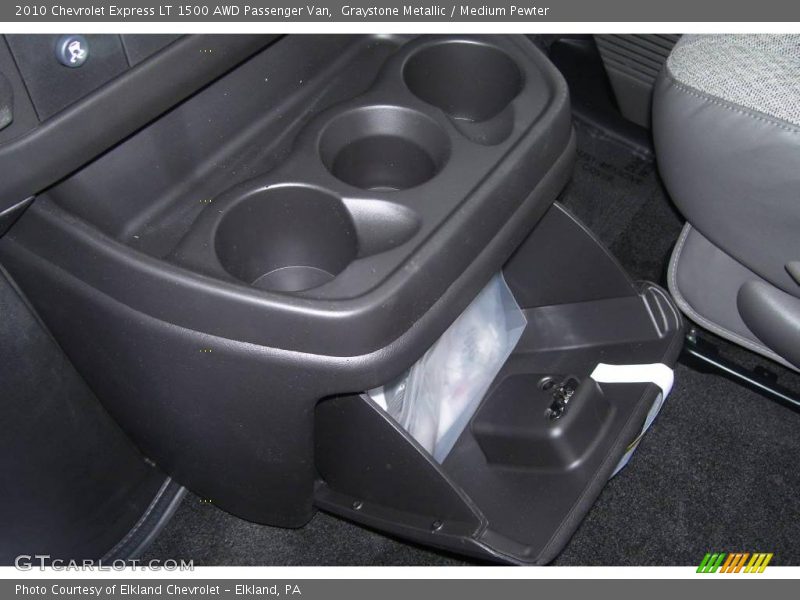 Graystone Metallic / Medium Pewter 2010 Chevrolet Express LT 1500 AWD Passenger Van