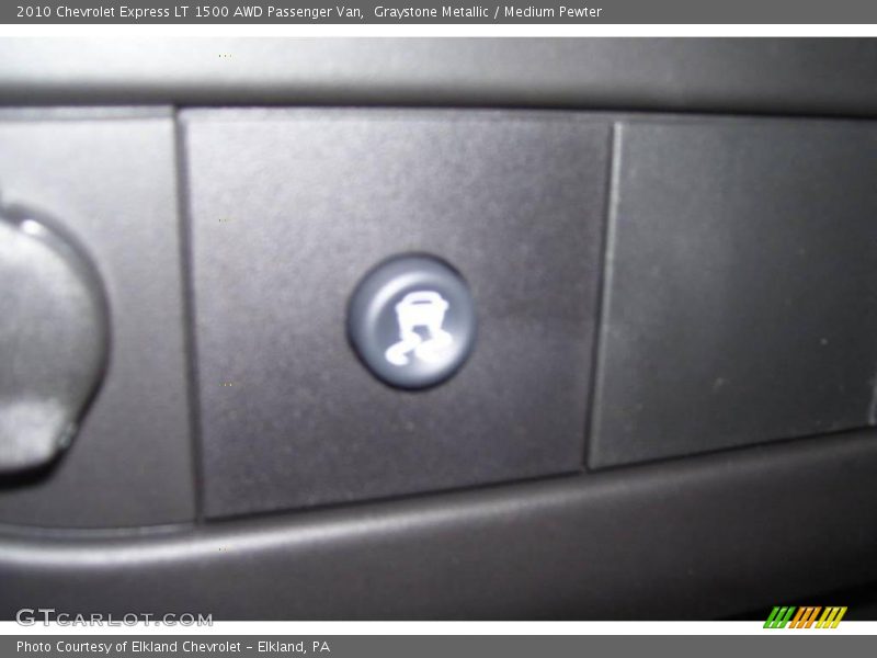 Graystone Metallic / Medium Pewter 2010 Chevrolet Express LT 1500 AWD Passenger Van