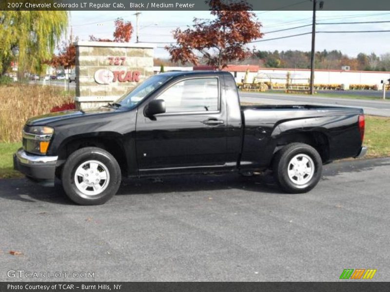 Black / Medium Pewter 2007 Chevrolet Colorado LT Regular Cab