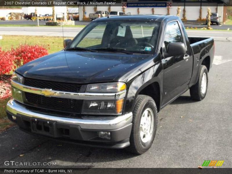Black / Medium Pewter 2007 Chevrolet Colorado LT Regular Cab