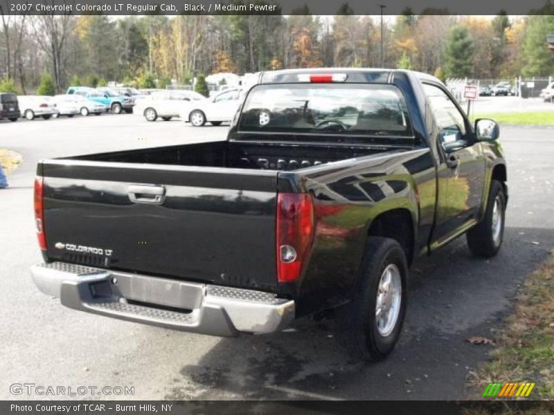 Black / Medium Pewter 2007 Chevrolet Colorado LT Regular Cab