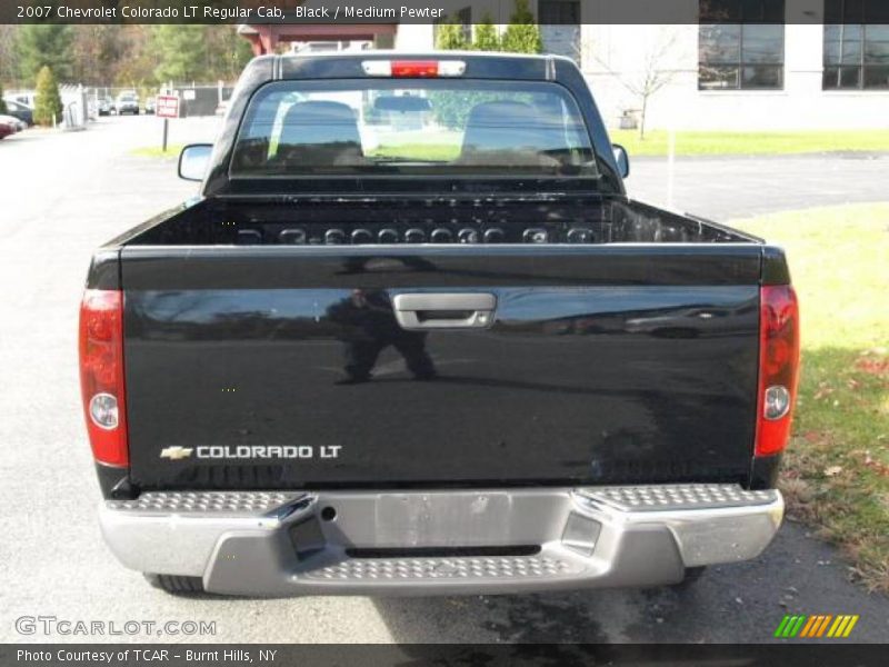 Black / Medium Pewter 2007 Chevrolet Colorado LT Regular Cab